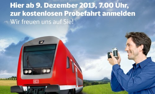 bahn probefahrten