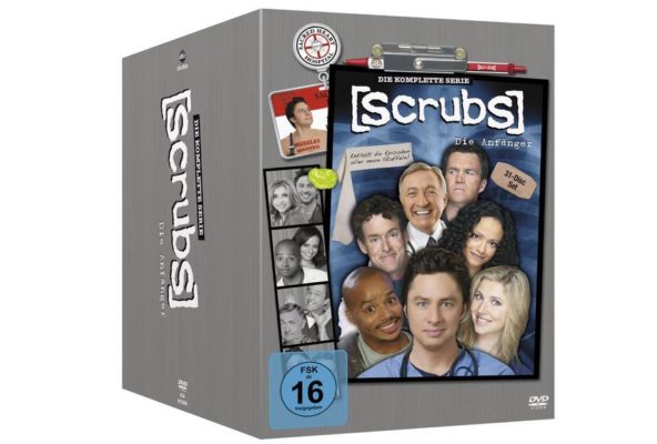 scrubs die anfänger die komplette serie auf dvd