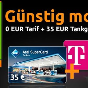 *Wieder da* 35€ Tankgutschein geschenkt für komplett kostenlosen Handytarif