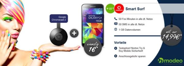 smart surf samsung galaxy s5 mini chromecast