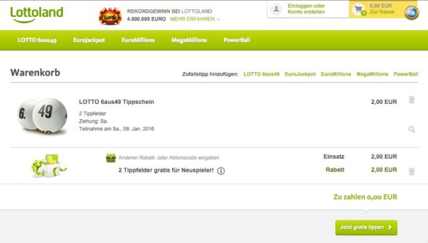 Lottoland Rabatt Bestandskunden Lottoland Rabatt Bestandskunden