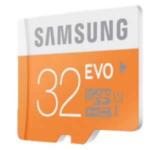 Samsung Speicherkarte MicroSDHC EVO mit 32GB oder 64GB für 8€ bzw. 16€