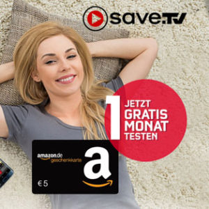 Save.TV gratis + 5€ Amazon.de-Gutschein*