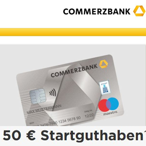 50€ Bonus für Commerzbank Girokonto (kostenlos mit Mindestgeldeingang)