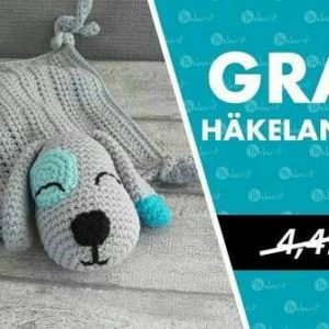 GRATIS Häkelanleitung "Schnuffeltuch Hund" statt 4,49€🐶
