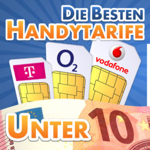 📱📋 Die 10 besten Handytarife unter 10€: 🔥 35€ Bonus + GRATIS Vodafone SIM-Karte für 3 Monate 20GB LTE &amp; 5G Allnet uvm. (Februar 2024)
