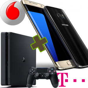 *Kracher* Galaxy S7 / S7 Edge + PS4 Slim mit 80€ Ersparnis + GRATIS Allnet-Flat + Surf-Flat (500MB - 2GB)