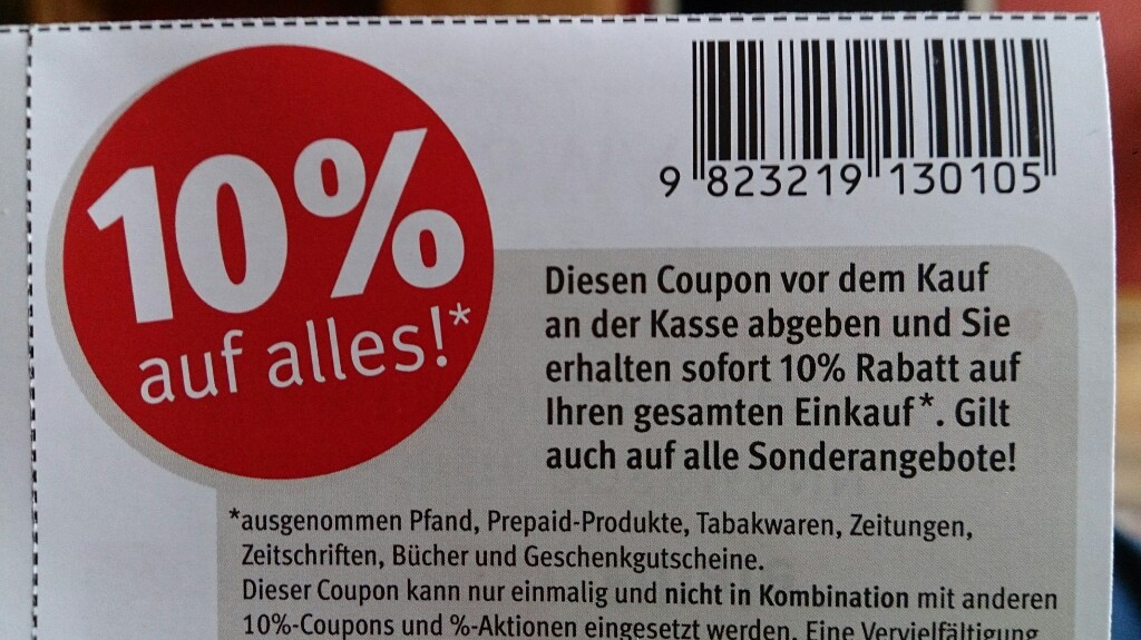 Rossmann 10 Auf Alles