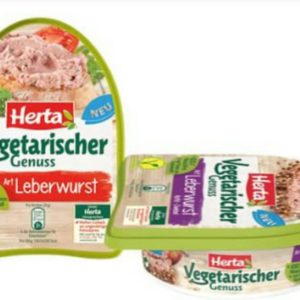 50ct cashback "Herta Leberwurst" vegetarischer Genuss.😆