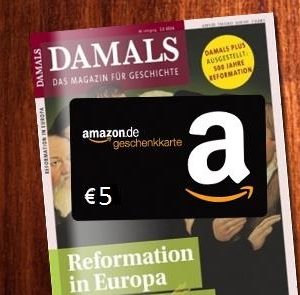 "Damals" Jahresabo für 82,80€ + 85€ Bonus (Bonus-Deal)