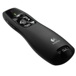 Schnurloser Presenter und Laserpointer Logitech R400