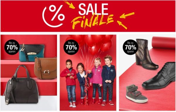 Galeria Kaufhof: Bis zu 70% Rabatt auf Bekleidung, Schuhe 20% Rabatt auf bereits reduzierte Sportbekleidung und Schuhe bei
