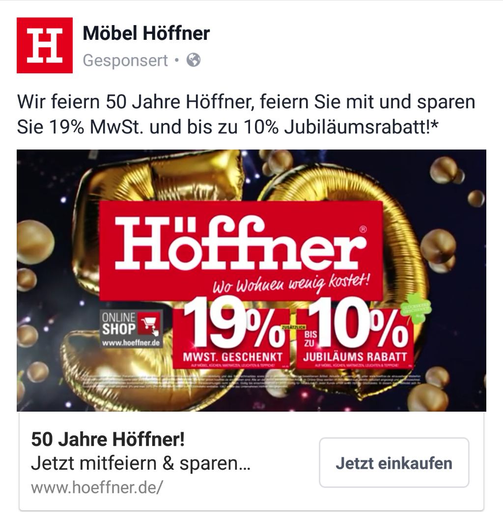 {Höffner online shop
94} 50 Jahre Höffner | {Höffner online shop
94}