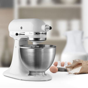 👨‍🍳 Küchenmaschine KitchenAid 5K45SSEFW Classic für 279€ (statt 370€)