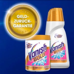 GRATIS "Vanish" testen und Geld zurück bei Unzufriedenheit über Postweg.👗👖👕👚