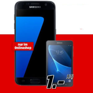 *Tipp* Galaxy S7 für 1€ mit Allnet-Flat + 1GB für 19,99€/Monat + GRATIS Tablet (Tarif effektiv gratis!)