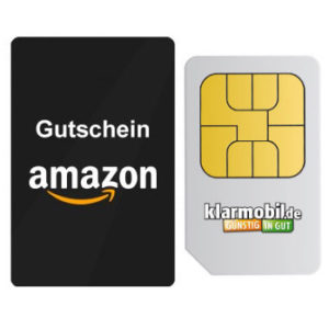 32€ Amazon.de-Gutscheine für 6,90€ dank 2 Klarmobil-Tarifen