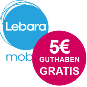 GRATIS: Lebara Prepaid-SIM + 2x 5€ Startguthaben