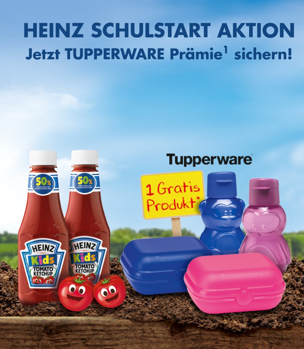 2 Heinz Ketschup Kaufen Und Tupperware Pramie Bekommen