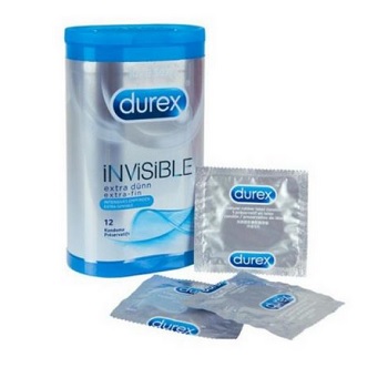 48 Durex-Kondome "Invisible" für 29,90€ (statt 48€)