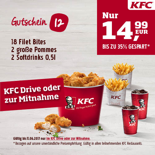 KFC Gutscheine November 2024