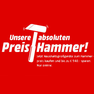 Media Markt Preishammer auf Haushaltsgeräte