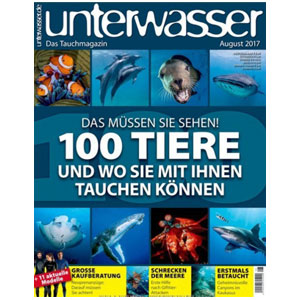 12 Ausgaben Unterwasser für 19,95€ (statt 75,60€)