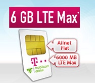 Telekom Magenta Mobil M mit 4GB LTE (6GB für junge Leute) für 19,95€/Monat