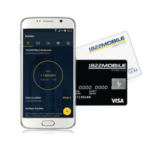 1822MOBILE: 25€ Prämie + kostenlose Kreditkarte + 50€ für Weiterempfehlung