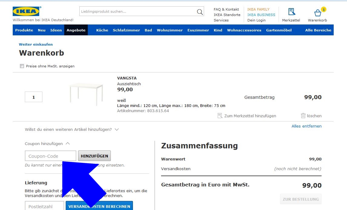 IKEA Gutscheine Oktober 2023