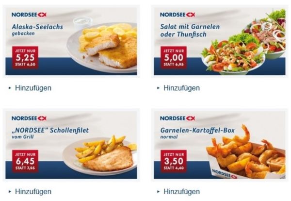 Nordsee Gutscheine September 2023