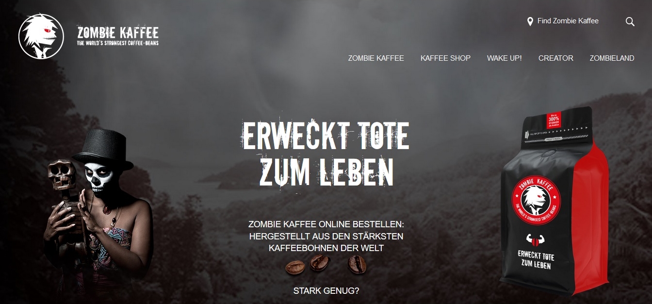 Zombie Kaffee Gutscheine August 2023