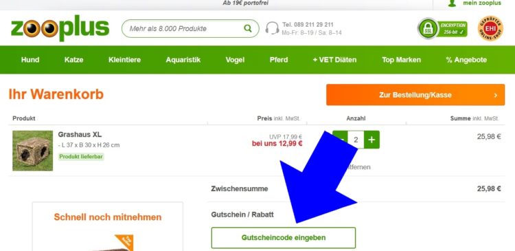 Zooplus registrieren Zooplus registrieren
