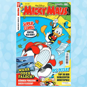 Micky Maus im Jahresabo für 113,10€ + 60€ Amazon.de-Gutschein*
