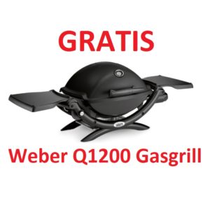 *KNALLER* GRATIS Weber Gasgrill Q1200 zum lifestrom Tarif