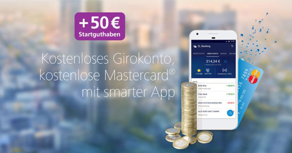 o2 Banking mit smarter App