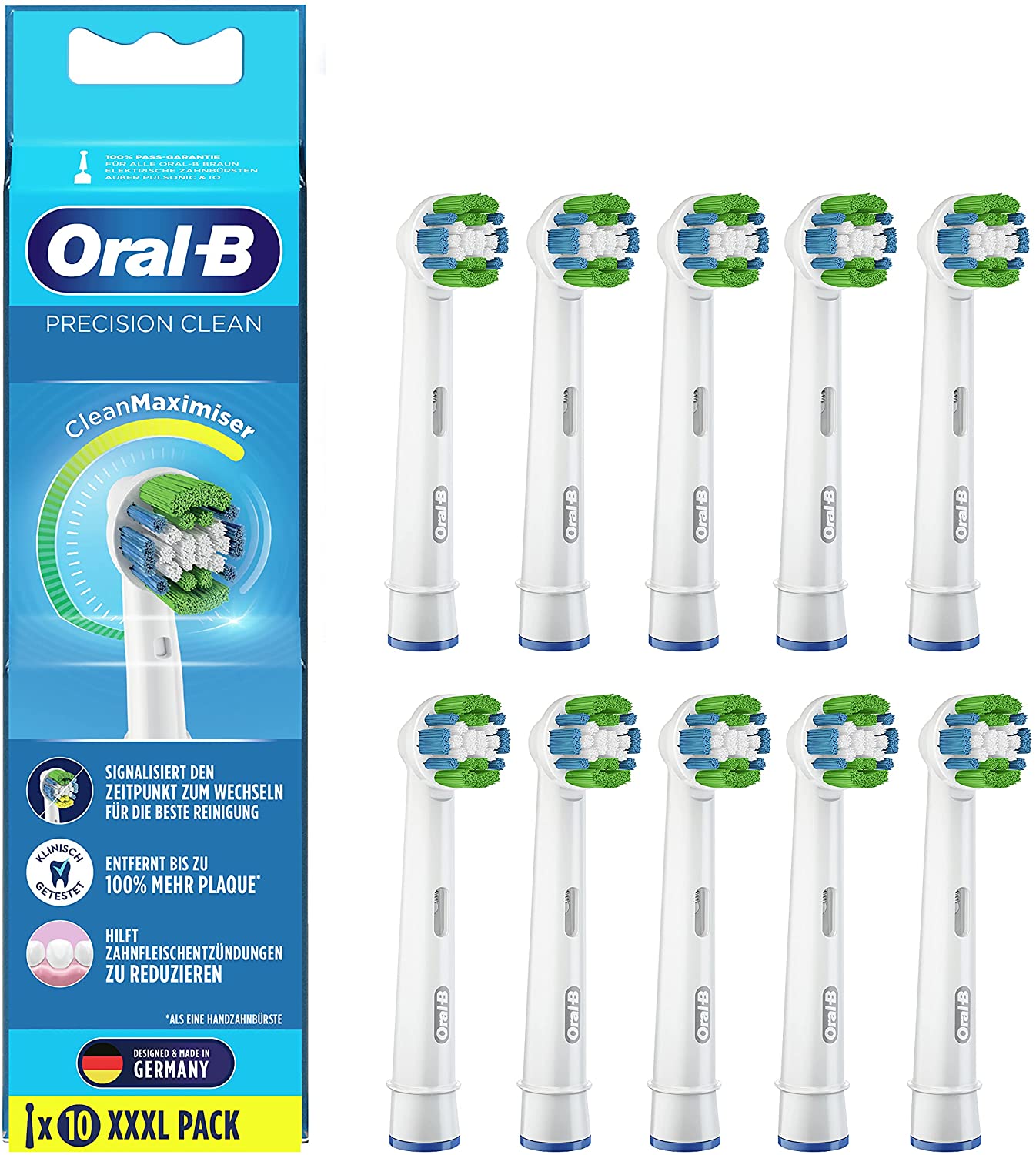 8x Oral-B Precision Clean Aufsteckbürsten für 15,99€ (statt 26€)