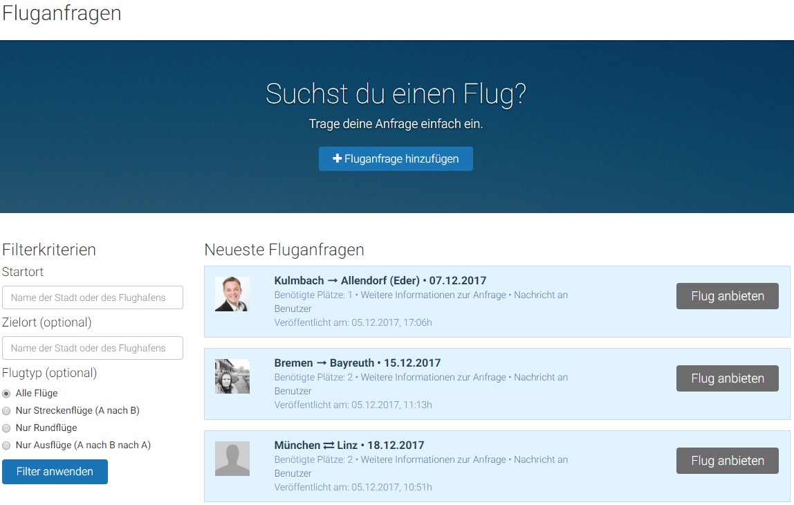 Wingly.io 🛩 Die Mitflugzentrale im DealDoktorTest