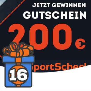 Adventskalender Türchen 16: 200€ Gutschein von SportScheck gewinnen