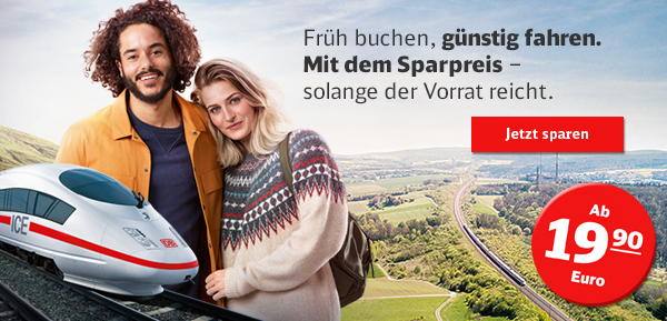 Bahn Sparpreise