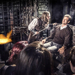 Schaurig, schön: Hamburg Dungeon Ticket für 15,90€