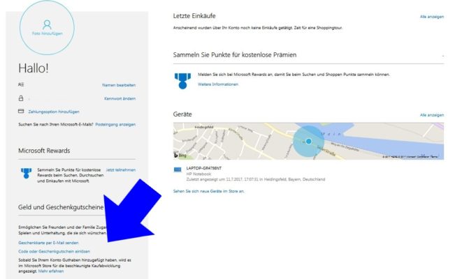 Microsoft Store Gutscheine Oktober 2023