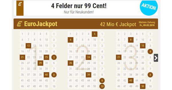 Tipp24 Gutschein Eurojackpot Tipp24 Gutschein Eurojackpot