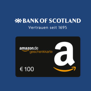 Bank of Scotland: 100€ BestChoice/Amazon.de Gutschein für Ratenkredit