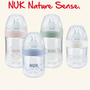 GRATIS: Eine von 10.000 NUK Sense Nature Flaschen kostenlos sichern