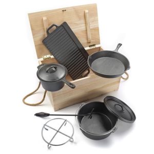 🥘 7-teiliges Dutch Oven Set - El Fuego AY 466 für 77,94€ + 30€ Filial Gutschein