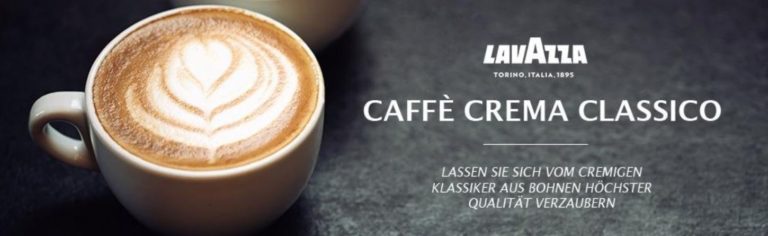 ☕ 1 kg Lavazza Caffè Crema Classico Kaffeebohnen für 8,49€ (statt 16€)