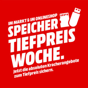 MediaMarkt Speicher-Tiefpreiswoche - z.B. WD My Passport Festplatte 500 GB für 64€ (statt 89€)