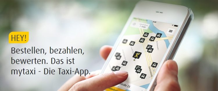 Taxi bestellen per App - mytaxi