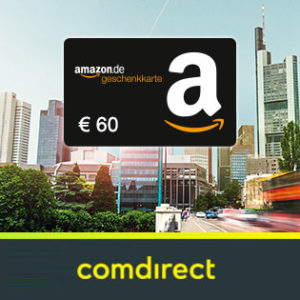 60€ Bonus für kostenloses comdirect Depot + bis zu 1.100€ bei Depotübertrag (schufafrei)